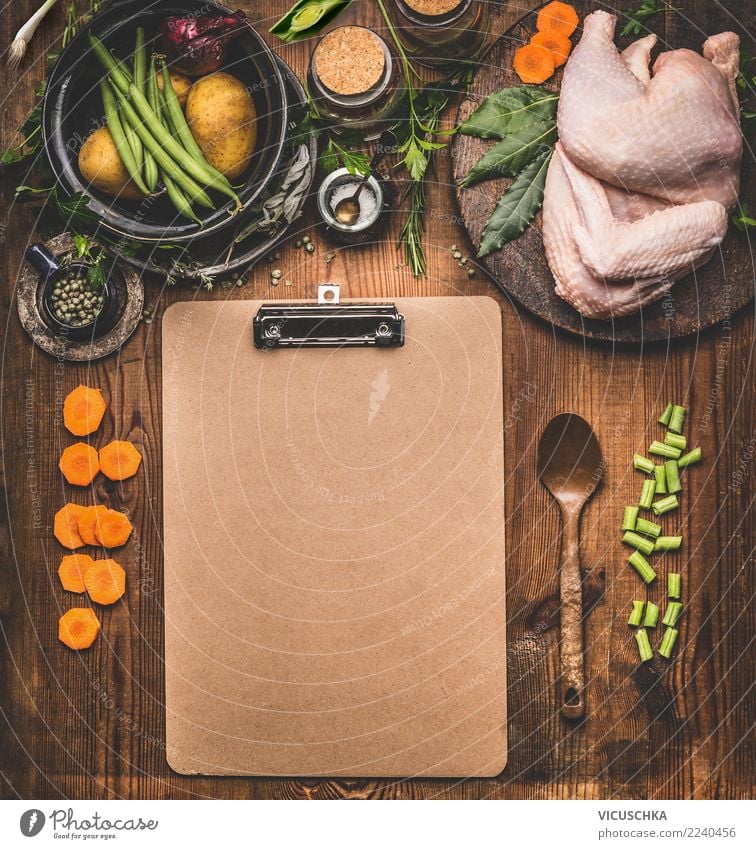 Cooking Ingredients Cutting Board Stock Photo by ©Goir 215967670