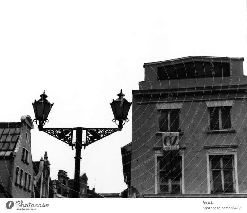 Wismar Art nouveau Small Town Lamp House (Residential Structure) Building Information Port City Mecklenburg-Western Pomerania Architecture Newspaper Magazine