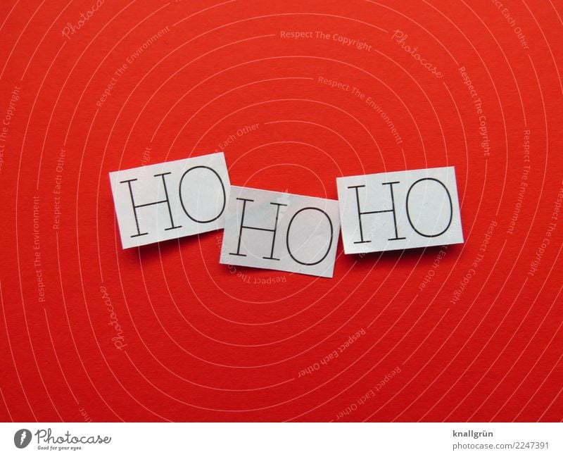 HOHOHO Characters Signs and labeling Communicate Sharp-edged Red Black White Emotions Moody Joy Anticipation Together Curiosity Society Surprise Hohoho