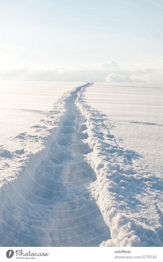 heavenly way Environment Nature Sky Clouds Sunlight Winter Ice Frost Snow Hill White Tracks Rut Lanes & trails Groundbreaking Snowfall Snowscape Snowcapped peak