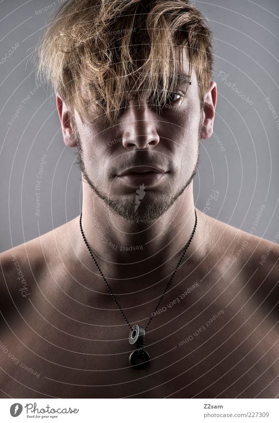 Untitled Style Hair and hairstyles Human being Masculine Young man Youth (Young adults) 1 18 - 30 years Adults Jewellery Esthetic Blonde Cool (slang) Authentic