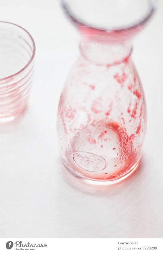 vitamins Food Beverage Cold drink Juice Bottle Fresh Delicious Red Vitamin-rich Decanter Glass Colour photo Interior shot Studio shot Macro (Extreme close-up)
