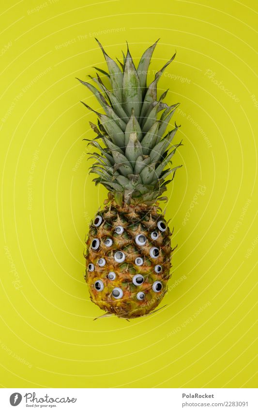 #AS# Anawas? Art Work of art Esthetic Pineapple Ananas leaves Pineaple platation Joy Comical Funster The fun-loving society Eyes Many Childish Playing Exotic