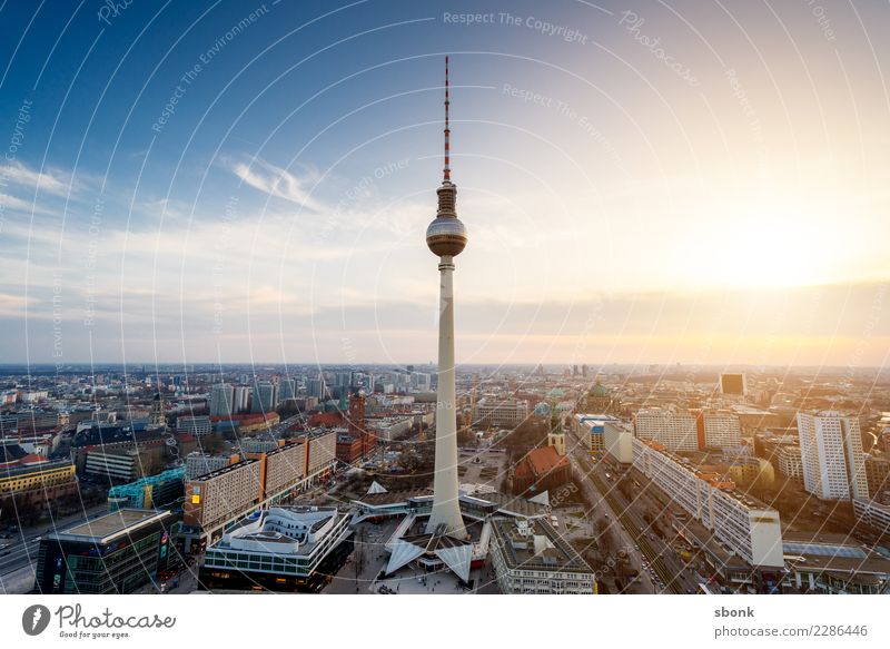 The tower at the Alex Vacation & Travel Berlin Berlin TV Tower Downtown Berlin Town Capital city Skyline Manmade structures Building Architecture