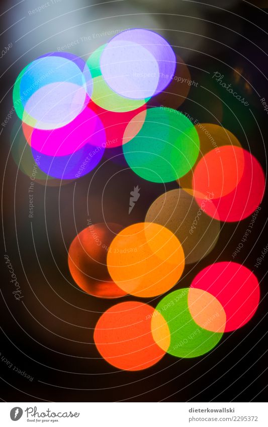 dots Life Beautiful Creativity Light Point of light Blur Multicoloured RGB basic-coloured Colour photo Abstract Pattern Shallow depth of field