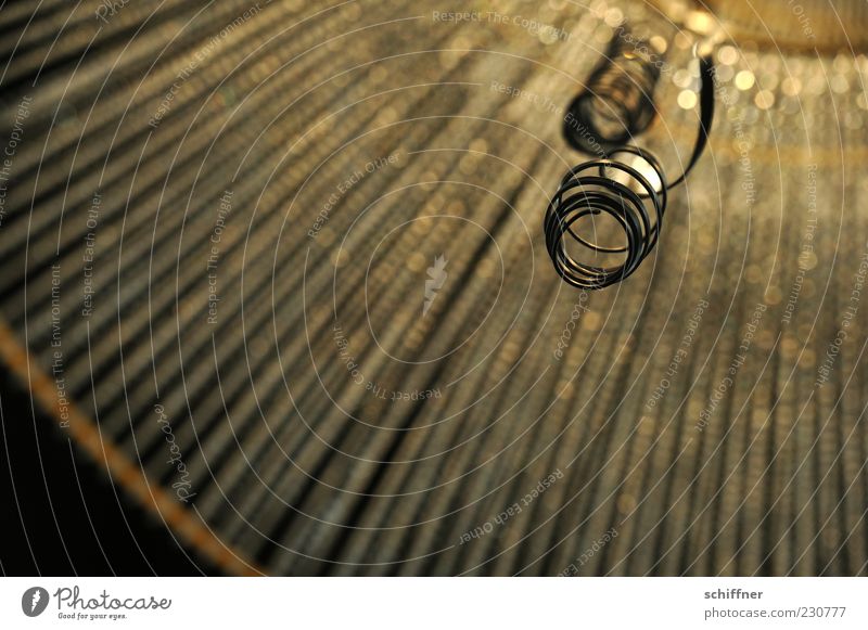 KAmiKAze - halo Glass Gold Crystal Glittering Chandelier Radial Lighting Brilliant Spiral Whorl Black Deserted Interior shot Copy Space left Copy Space bottom