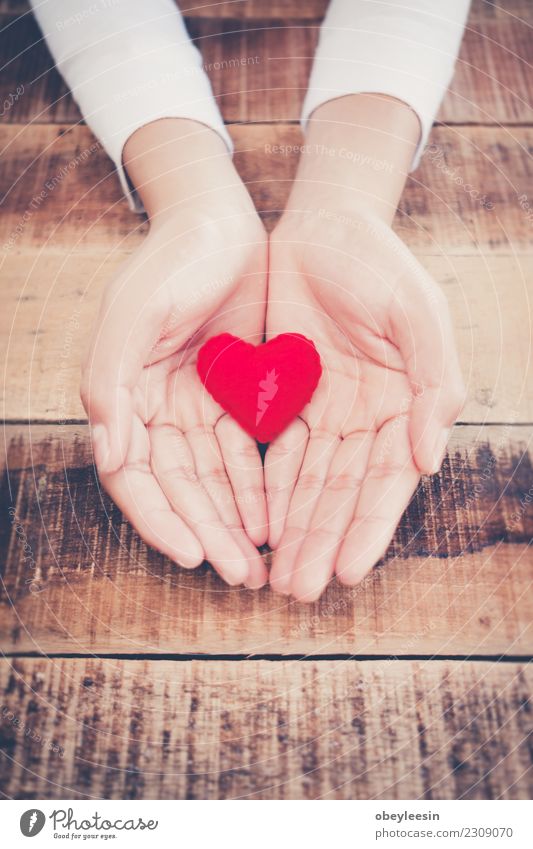 hand holding a red heart, valentine's day love, Life Human being Woman Adults Mother Grandmother Hand Heart Old Love Together Red Black Passion Compassion