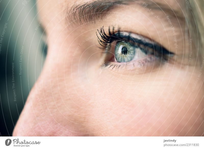 Close Up Shot Of Young Woman S Eye A Royalty Free Stock Photo