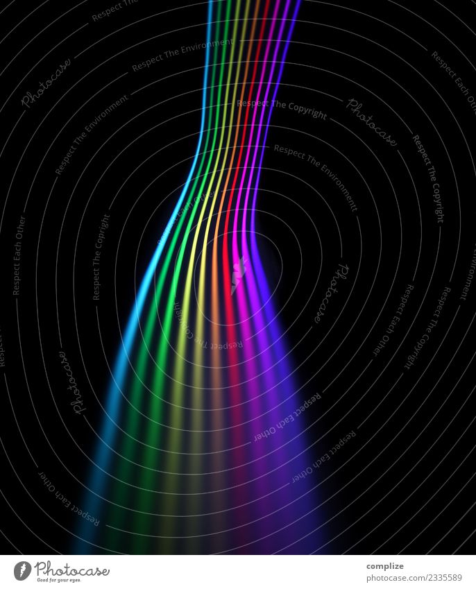 Light track Colour spectrum Feasts & Celebrations Technology Entertainment electronics Science & Research Advancement Future High-tech Telecommunications