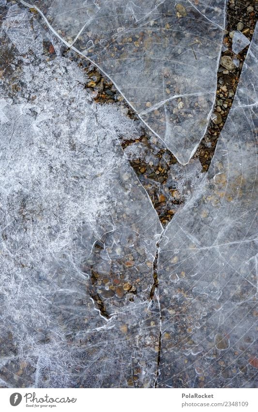 #S# broken ice Environment Truth Ice Broken Fragile Fear Cold Winter Frost Surface Stone Smoothness Frozen surface Crystal Water River Colour photo