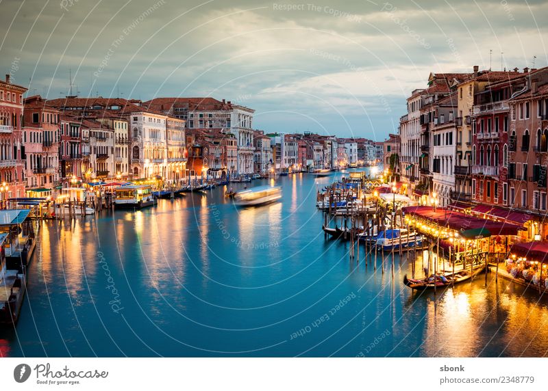 Venezia Vacation & Travel Summer Venice Italy Town Port City Outskirts Tourist Attraction Navigation Boating trip Pedalo Watercraft Lagoon water Canal Grande