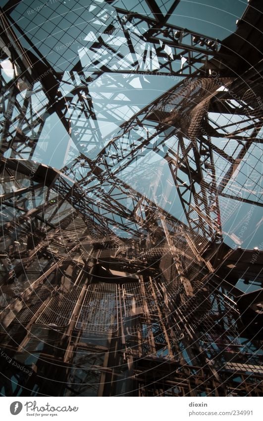 The nightmare of Gustave Eiffel Paris Tower Manmade structures Architecture Television tower Tourist Attraction Landmark Monument Eiffel Tower Steel Gigantic