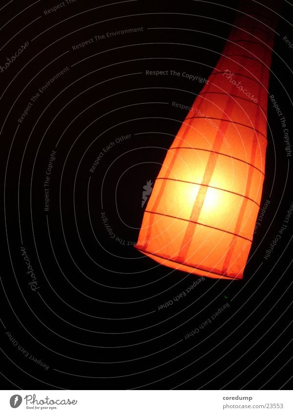 Ikea_Light Lamp Dark Red Funnel Photographic technology ikea Crazy