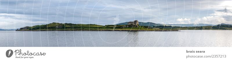 Duart Castle Vacation & Travel Tourism Trip Cruise Summer Ocean Island Nature Landscape Sky Cloudless sky Clouds Field Coast Building Facade Tourist Attraction