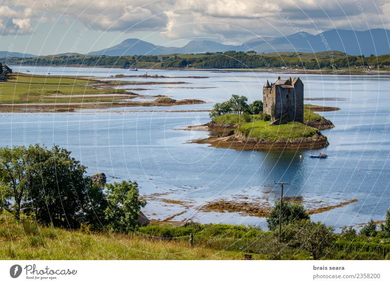 Stalker Castle. Elegant Vacation & Travel Tourism Trip Ocean Island Mountain House (Residential Structure) Dream house Architecture Nature Landscape Sky Clouds