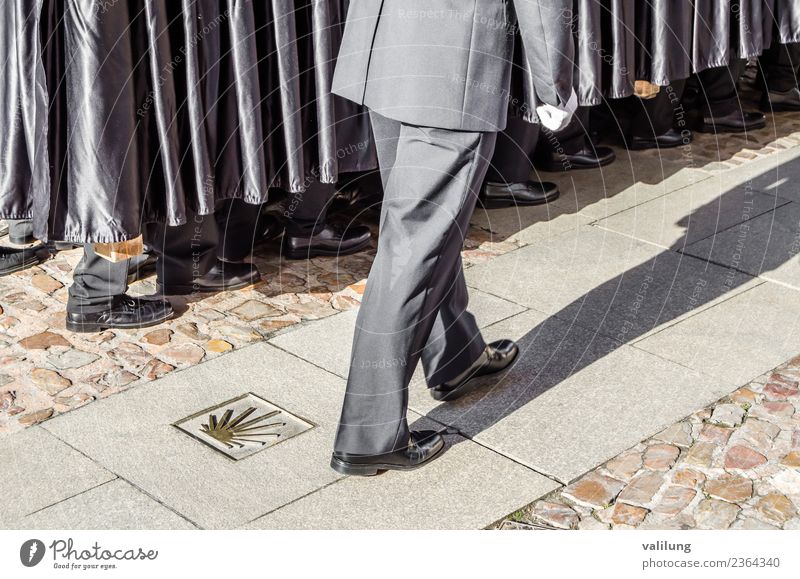 Holy Week procession in Spain Feasts & Celebrations Easter Culture Town Street Historic Passion Religion and faith Tradition Castile-Leon Castilla-Leòn Catholic