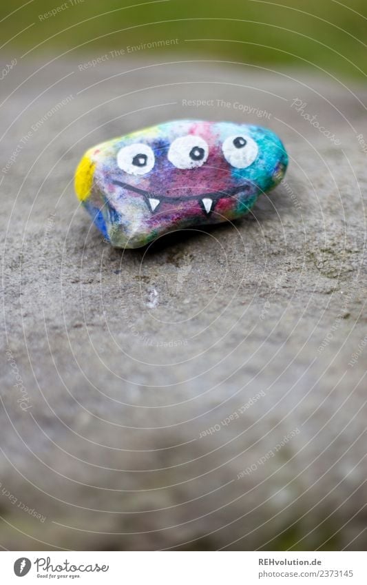 Monster stone Shallow depth of field blurriness Day Colour photo Character Identity Moody Emotions Crazy Funny Uniqueness Culture Art Exceptional