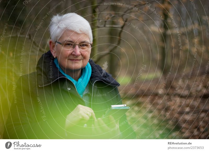 Senior citizen with smartphone Technology Female senior 60 years and older Grandmother Adults Woman Human being Internet Telecommunications Future Advancement