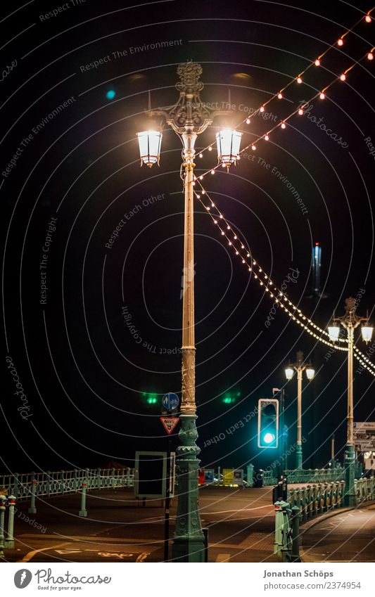 Lanterns at night, Brighton, England - a Royalty Free Stock Photo from  Photocase