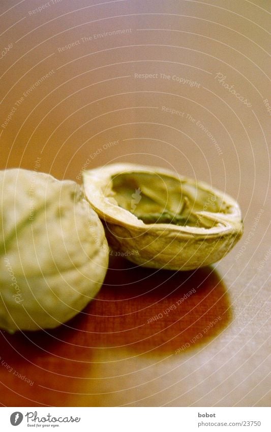 Nutshell (2) Half To break (something) Undo Closed Macro (Extreme close-up) Close-up walnut whoiscocoon