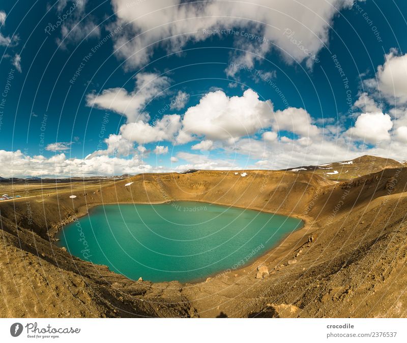# 755 Viti Crater Iceland Krafla North Volcano Long exposure Clouds Colour photo Earth Gloomy Desert Cold Electricity generating station Geothermy