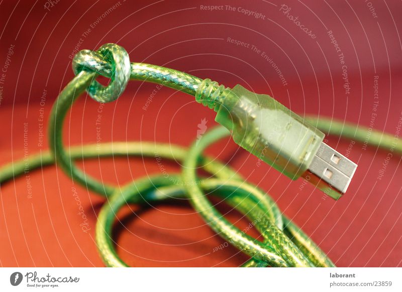 Firewire cable2 Connector Wire Green Electrical equipment Technology Cable firewire Connection