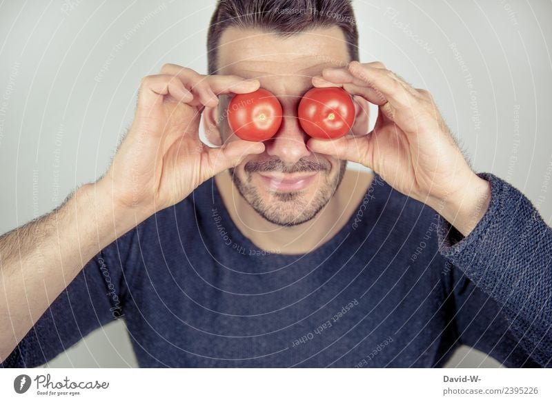 Tomatoes on the eyes Food Lifestyle Healthy Medical treatment Illness Education School Study Student Professional training Apprentice Examinations and Tests