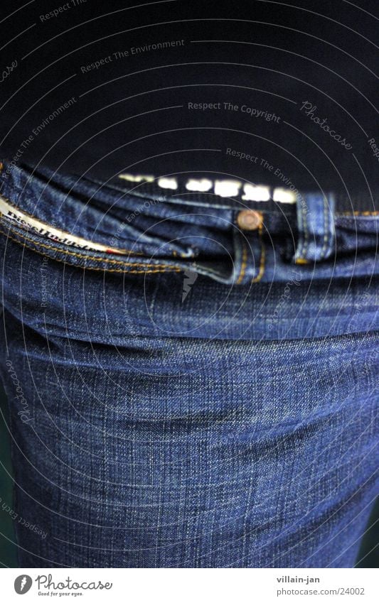 jeans Pants Diesel Trouser pocket Hip Photographic technology Jeans Blue