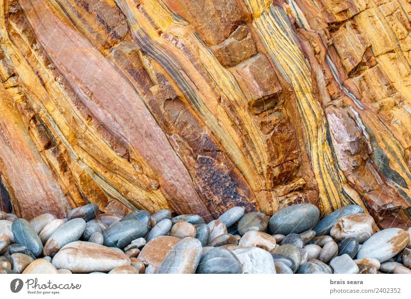 Sedimentary rocks texture Beach Ocean Wallpaper Education Science & Research Geology Profession Geologist Environment Nature Earth Rock Coast Tourist Attraction