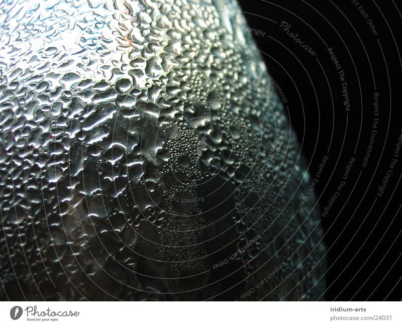 bottled 05 Bottle of water Near Series of photos Things Water Macro (Extreme close-up) Drops of water Detail Silver