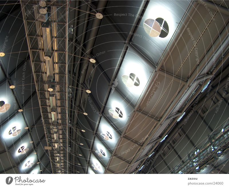 roof structure Roof Exhibition hall Architecture Blanket Warehouse Above hall roof Modern UFO