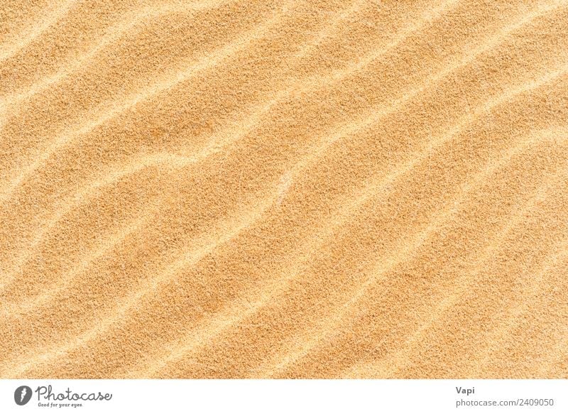 Sand dune pattern against blue sky - a Royalty Free Stock Photo from  Photocase