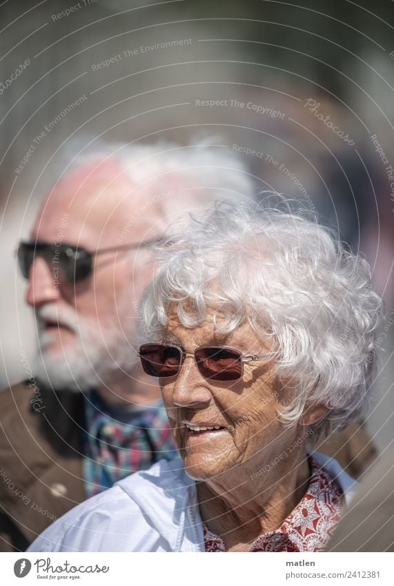 grey Human being Woman Adults Man Female senior Male senior Couple Senior citizen Hair and hairstyles Face 2 60 years and older Smiling Brown Gray Orange White