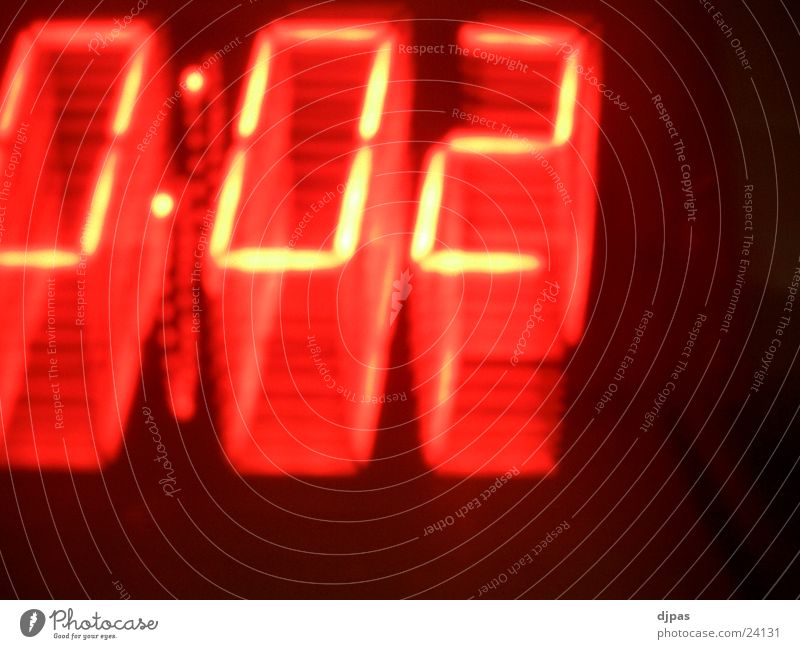 Warp 0:02 Digital clock Long exposure Time Movement Three-dimensional
