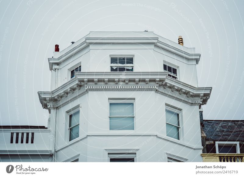 white facade in England Downtown Old town House (Residential Structure) Manmade structures Building Architecture Facade Esthetic Brighton English White