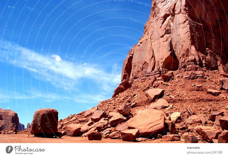 monument valley [3] Americas Park National Park Western Large Might Impressive South West Monument Valley marlabro Vest Blue sky Rock USA