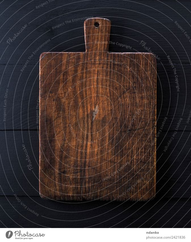 dark wood chopping board