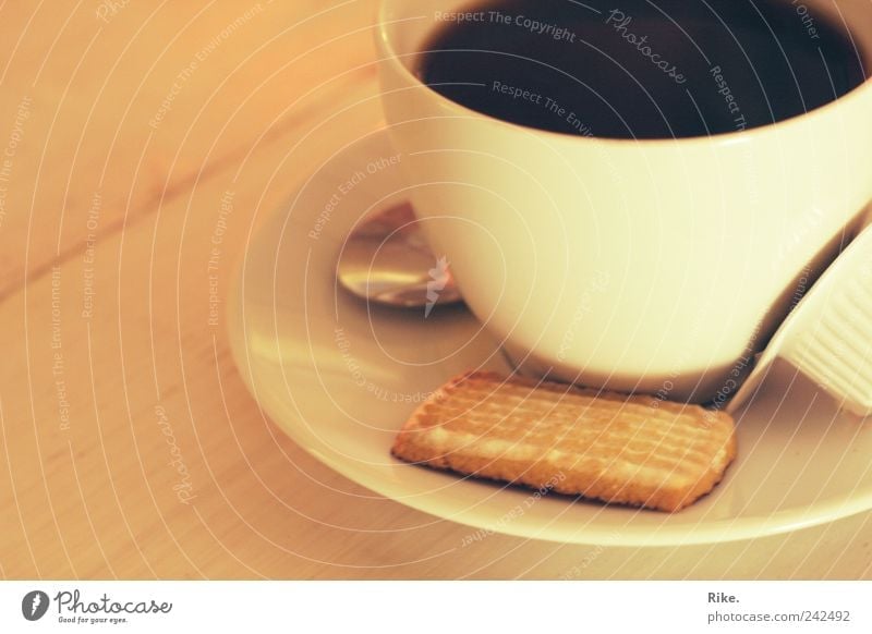 Orange tea kettle with a hot drink. Photo manipulation Stock Illustration