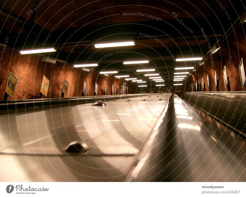 Stockholm Underground Escalator Transport