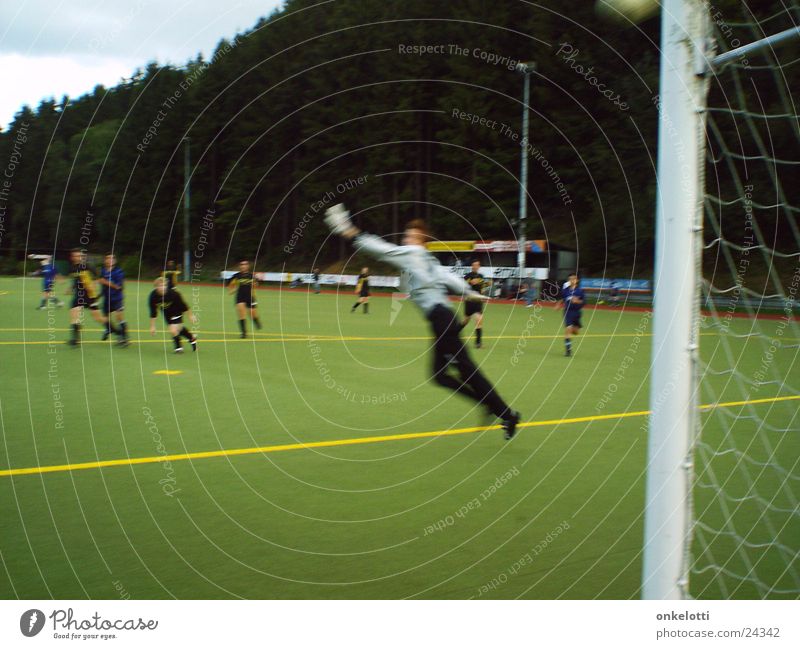 dive Goalkeeper Artificial lawn Green Jump Sports Soccer Lawn Ball Gate