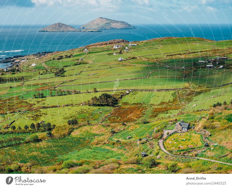 Ireland - Skellig Islands Vacation & Travel Tourism Trip Far-off places Freedom Sightseeing Beach Ocean Waves Nature Landscape Sky Clouds Spring Summer