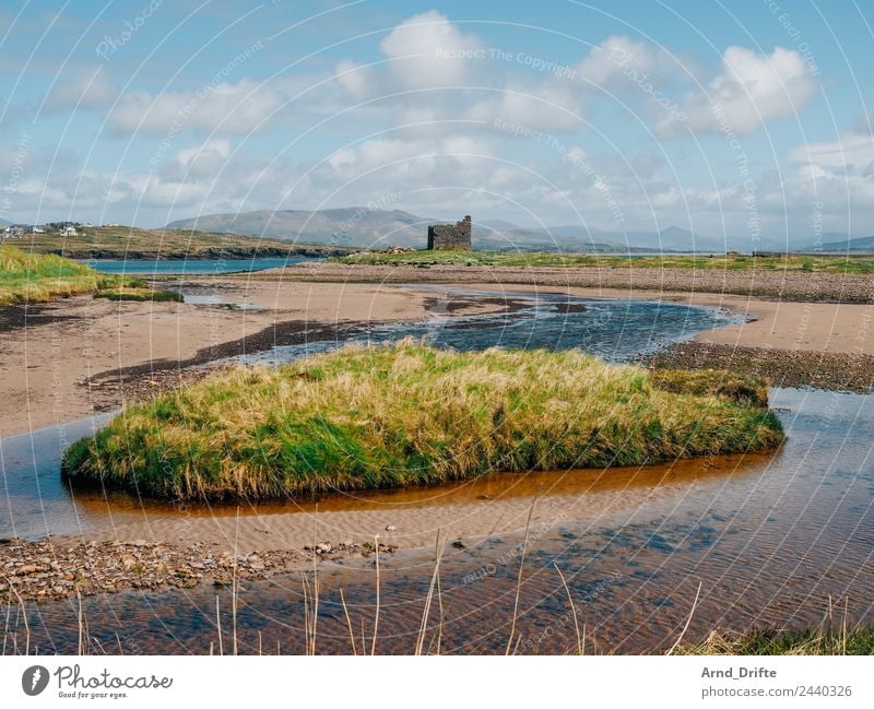 Ireland - Ballinskelligs Castle Vacation & Travel Tourism Trip Far-off places Beach Ocean Nature Landscape Plant Sand Water Sky Clouds Spring Summer