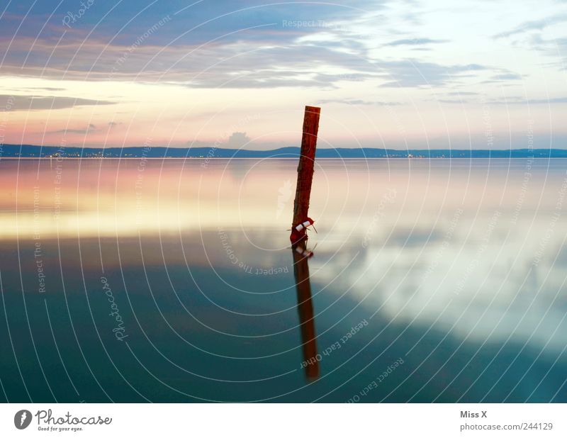 My BEST IMAGE 2011 Relaxation Calm Meditation Ocean Environment Landscape Sunrise Sunset Beautiful weather Lake Simple Moody Loneliness Pure Wooden stake Jetty