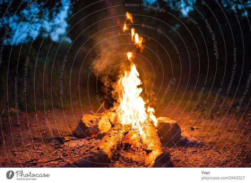 Smoked Tourist Kettle On Camp Fire Stock Photo, Picture and Royalty Free  Image. Image 29670609.