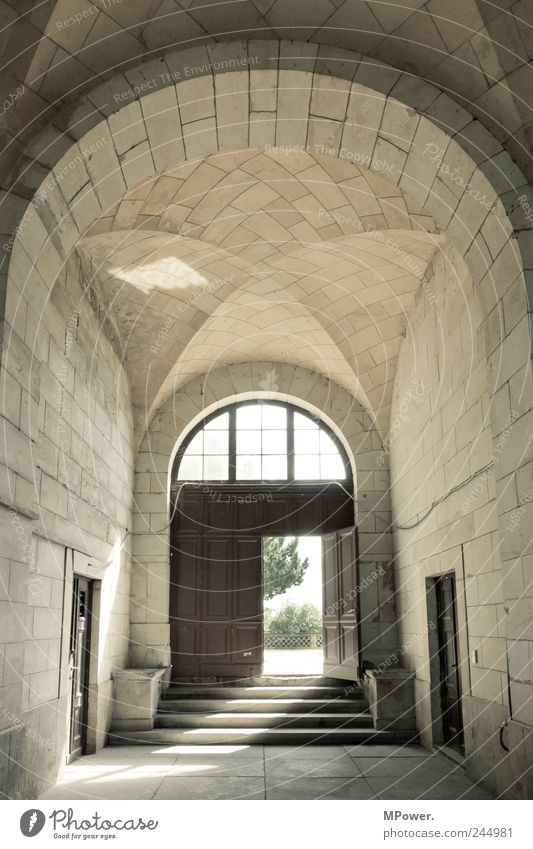 exit House (Residential Structure) Castle Gate Architecture Wall (barrier) Wall (building) Stairs Dream Light (Natural Phenomenon) Sandstone Door Hall Open