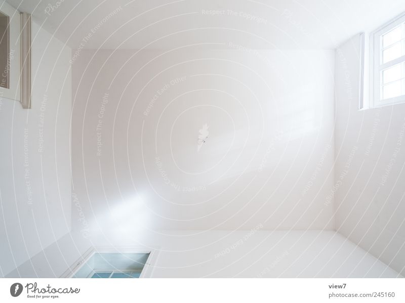 white light Interior design Room Wall (barrier) Wall (building) Window Door Concrete Esthetic Authentic Simple Bright Modern Soft White Loneliness Elegant