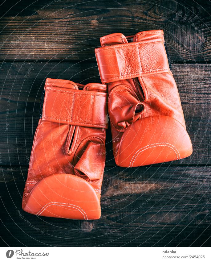 leather gloves for boxing Sports Success Loser Leather Gloves Wood Old Red Idea Boxing background equipment pair Sportswear Boxing glove Consistency