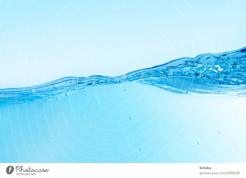 wave play Elements Water Summer Waves Blue Joy Happy Cleanliness Purity Movement Refreshment Dive Background picture Structures and shapes Fluid Liquid Snapshot