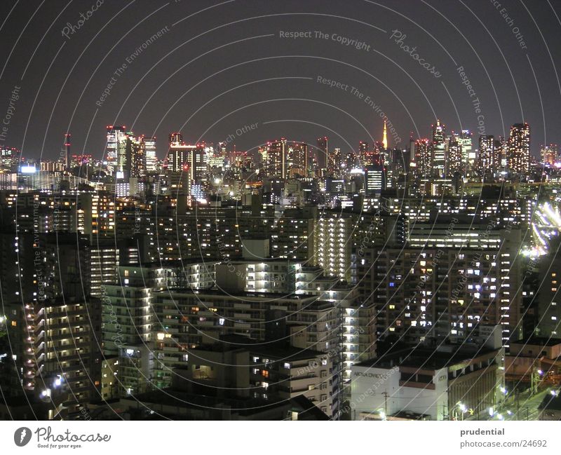 tokyo at night Tokyo Night Long exposure Success Light