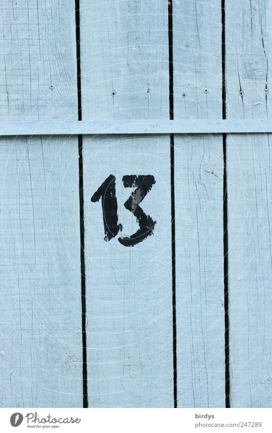 13 Digits and numbers Authentic Positive Popular belief Unlucky number Lucky number lattice fence Fence Wooden fence Seam Vertical Wooden wall Number 13